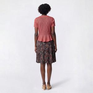 Petite Perceptions Short Sleeve Ditsy Floral Tie Jacket Dress alternate view
